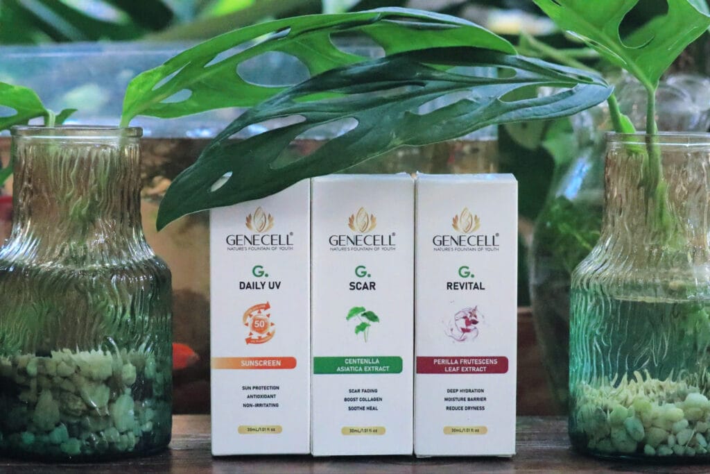 Bo ba san pham G.Daily UV G.Scar G.Revital
